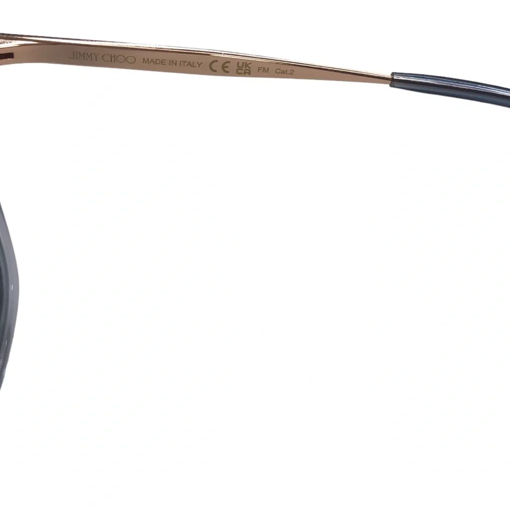 Jimmy Choo NEREA/G/S 0JQ4 GB Blue Lilac Women’s Sunglasses with Cat Eye ~ NIB - Picture 4 of 6